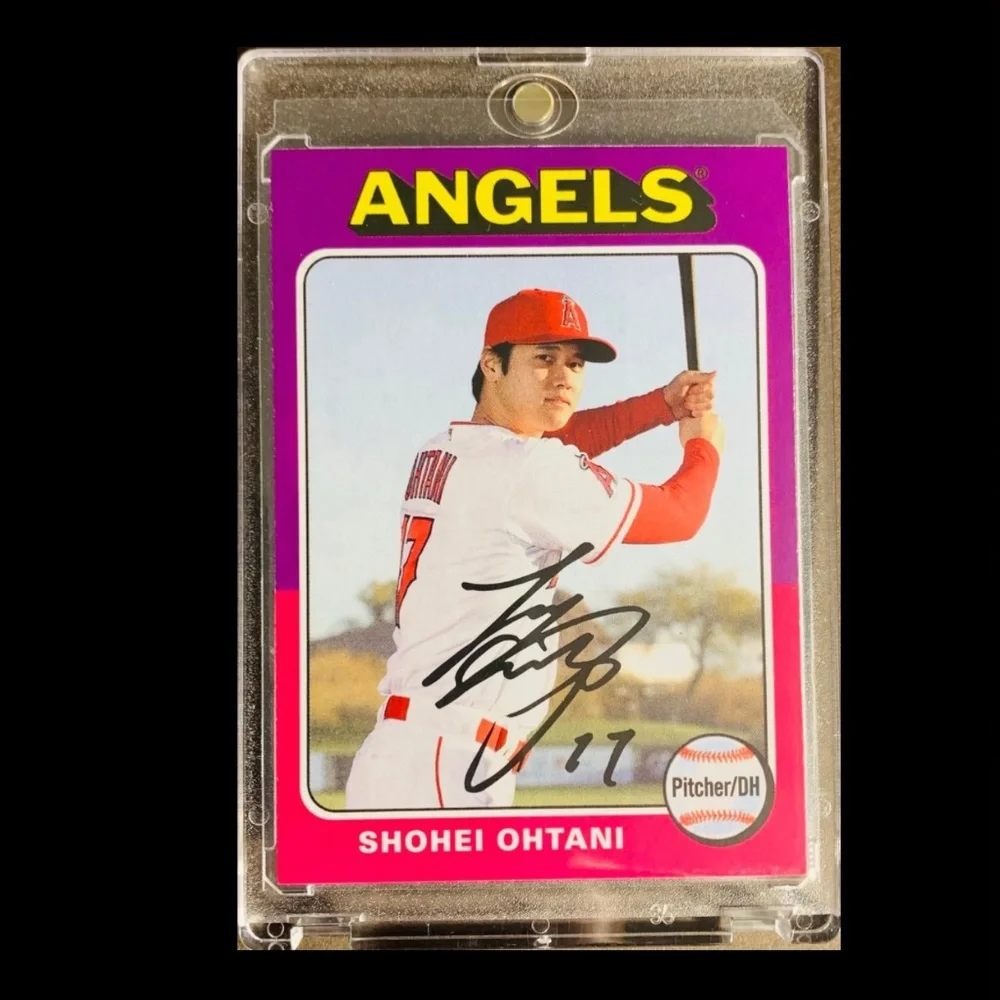 2019 Topps Shohei Ohtani w/ Facsimile Auto